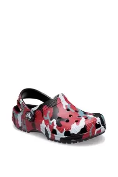 Image of Black Kids Classic Camo Clog
