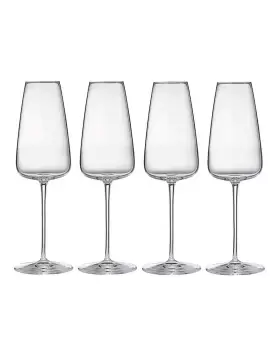 image of Talismano Flute Glasses Set of Four