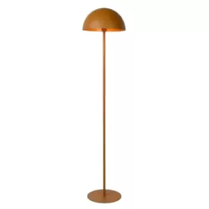 Siemon Modern Floor Lamp - Ø35cm - 1xE27 - Ocher Yellow