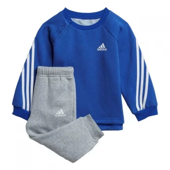 Image of adidas Future Icons 3-Stripes Jogger Kids - Bold Blue Mel. / White