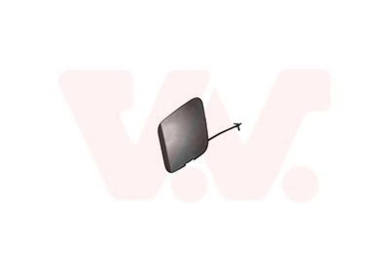 Image of VAN WEZEL Tow hook cover VAN WEZEL 3706588