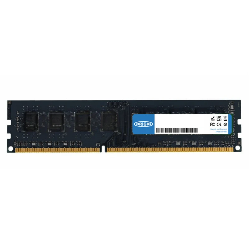 Image of Origin Storage Origin Storage 4GB DDR3 1600MHz UDIMM 1Rx8 Non-ECC 1.5V OM4G31600U1RX8NE15