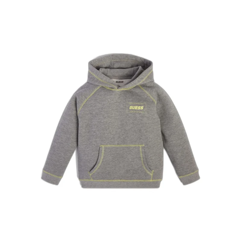Image of Guess Children's hoodie Guess Active Gris Male 4 ans