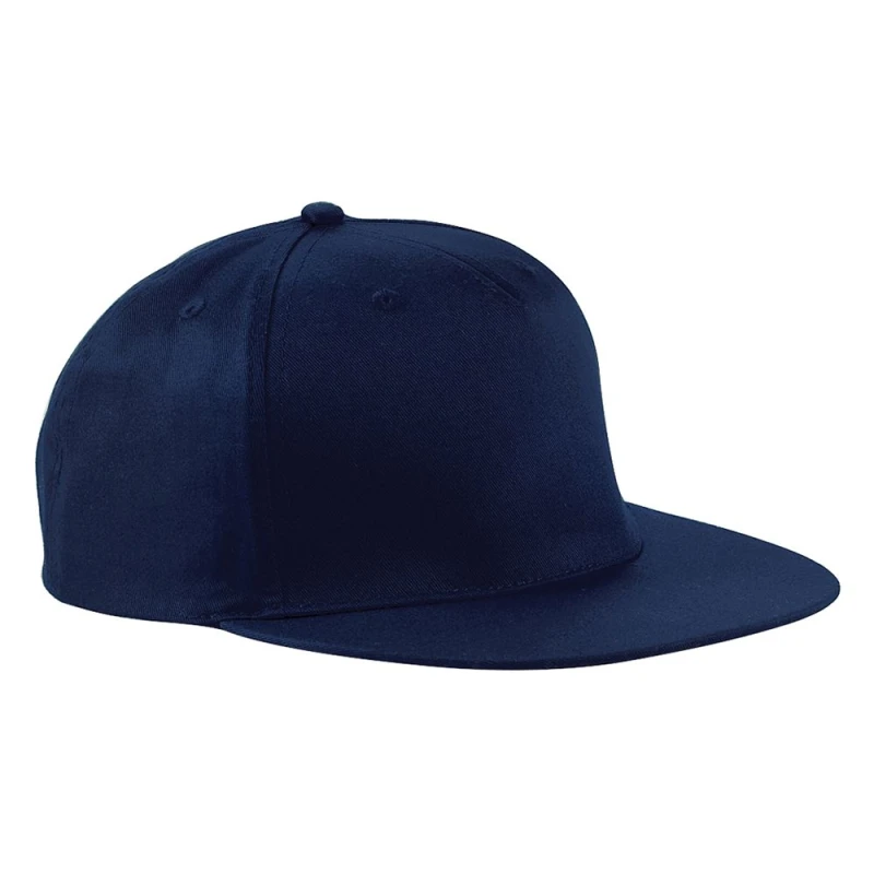 Image of Beechfield Beechfield Men Rapper Snapback Cap in Navy Navy One Size Male 5063425297771