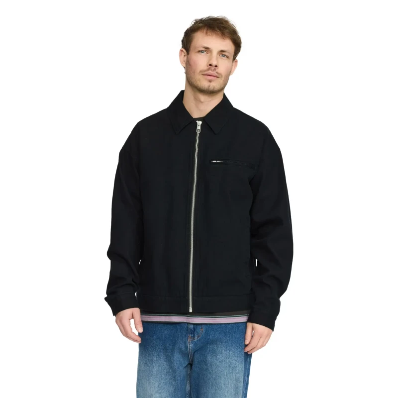 Image of Revolution Jacket Revolution Noir Male S 7883-Black