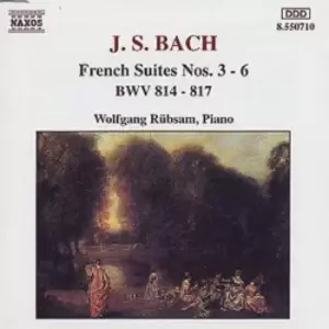Image of Johann Sebastian Bach - J.S. Bach: French Suites Nos. 3-6, BWV814-817 CD Album - Used