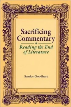 Image of Sacrificing Commentary by Goodhart Hardback