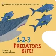 Image of 1 2 3 predators bite an animal counting book