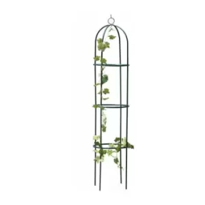 1.9M Metal Garden Obelisk Climbing Plant Support Frame