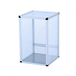 Image of PawHut Reptile Cage Silver 420 mm x 420 mm x 660 mm