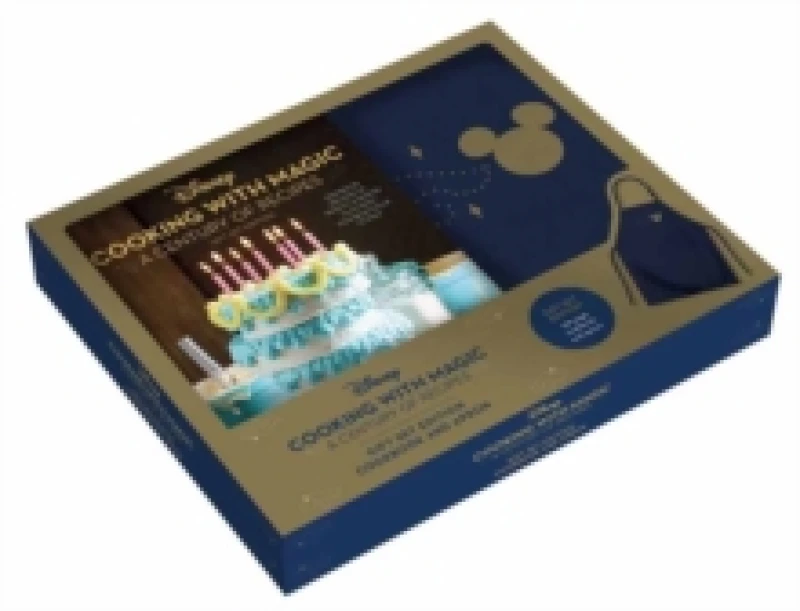 Image of Disney: Cooking With Magic: A Century of Recipes Gift Set : Inspired by Decades of Disney's Animated Films from Steamboat Willie to Wish Hardback