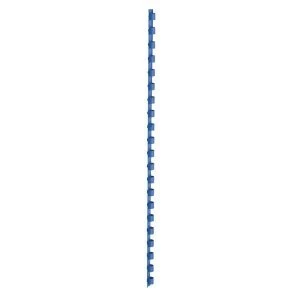 image of 5 Star Office Binding Combs Plastic 21 Ring 45 Sheets A4 8mm Blue Pack 100