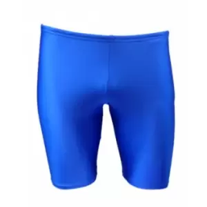 image of Zika Unisex Adult Long Length Swimming Jammer Shorts (24R) (Royal Blue)