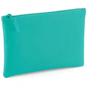 image of Grab Zip Pocket Pouch Bag (One Size) (Mint) - Bagbase