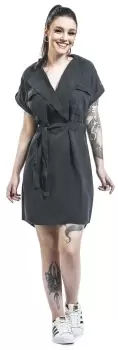 Image of Noisy May Vera Shirt Dress Short dress black