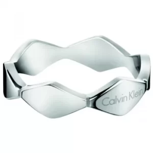 Image of Ladies Calvin Klein Stainless Steel Size N Snake Ring