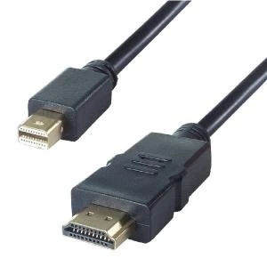 image of Connekt Gear 2M Mini Display Port to HDMI Cable 26-7198