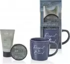 image of The Kind Edit Co Skin Expert Mug Set - 60ml Beard Balm, 70ml Beard Shampoo, Mug