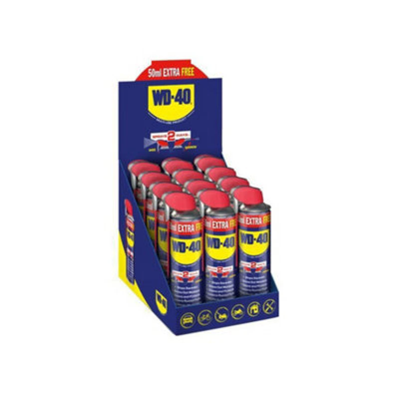 Image of Wd-40 Multi-Use Smart Straw 450+50Ml Free (Cdu Of 12 Cans)