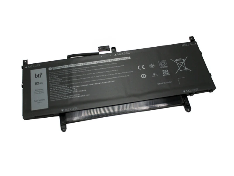 Image of BTI BTI 08NFC7 compatible 52Wh 4-cell battery for DELL LATITUDE 9510 9510 2-IN-1 08NFC7-BTI