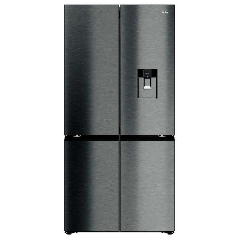 Image of Haier HCW79F19EHSB Four Door Cube 90 Series 7 Fridge Freezer With Ice & Water - STAINLESS STEEL HCW79F19EHSB