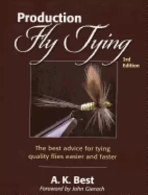 Image of production fly tying