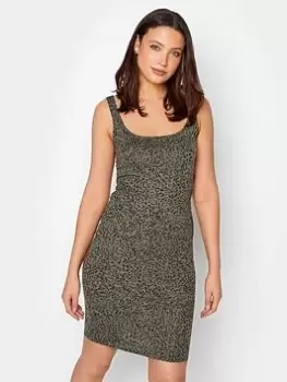 Image of Long Tall Sally Long Tall Sally Spot Print Tank Jersey D, Black, Size 10, Women