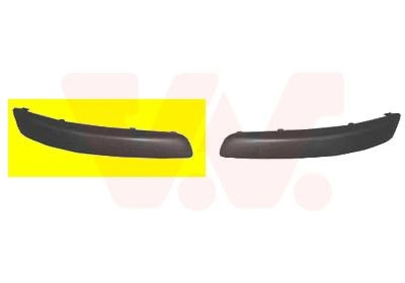 Image of VAN WEZEL Bumper moulding VAN WEZEL 5894584