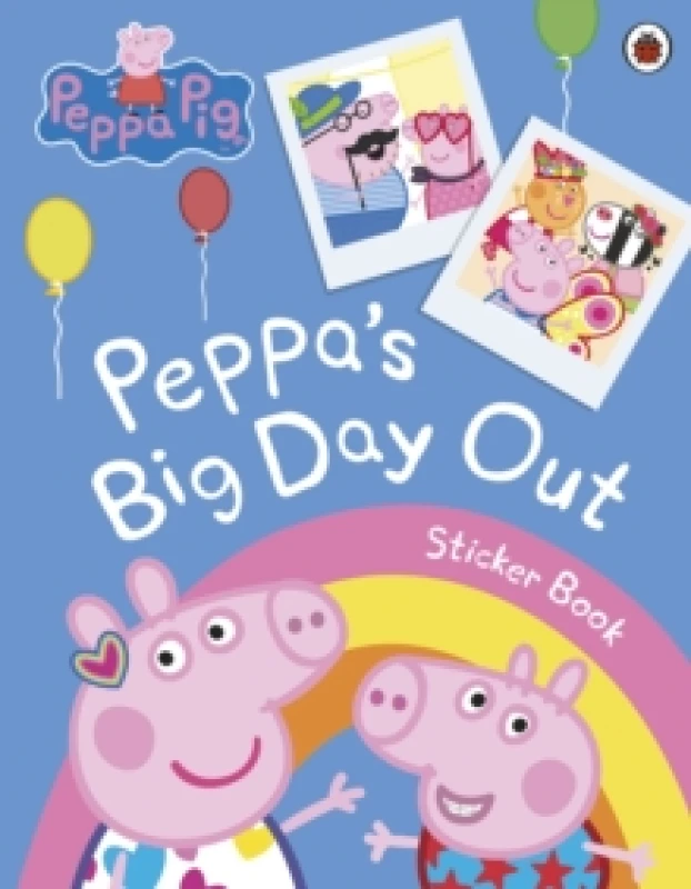 Image of Peppa Pig Peppa Pig: Peppa's Big Day Out Sticker Scenes Book Multi unisex