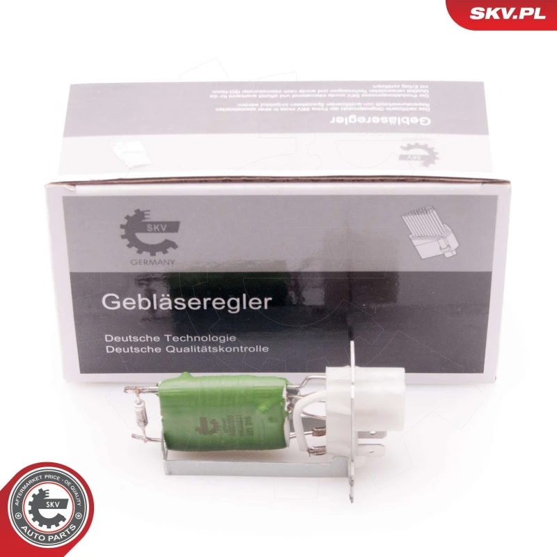 Image of ESEN SKV Blower motor resistor ESEN SKV 94SKV036