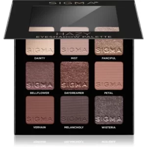 image of Sigma Beauty Eyeshadow Palette Hazy Eyeshadow Palette 9 g