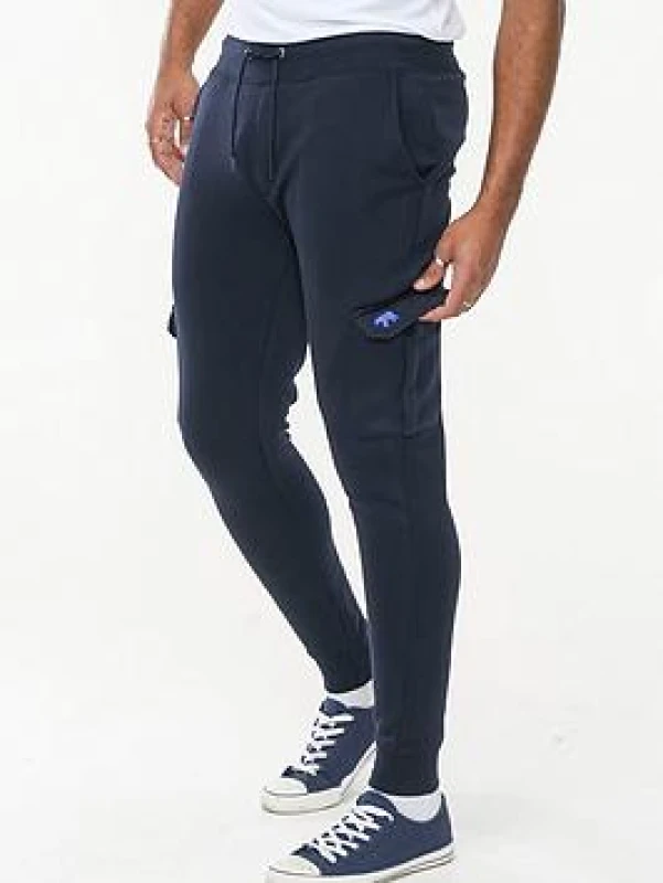 Image of D555 by Duke D555 Mens Big Size Combat Jogger Size: 5XL, Colour: NAVY