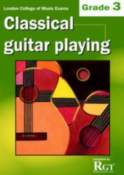 Image of Grade 3 LCM Exams Classical Guitar Playing by Tony Skinner