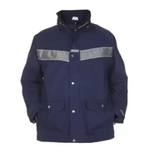 image of Kiel SNS Waterproof Parka Navy Blue - Size XL