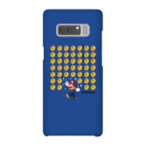 image of Nintendo Super Mario Coin Drop Phone Case - Samsung Note 8 - Snap Case - Gloss