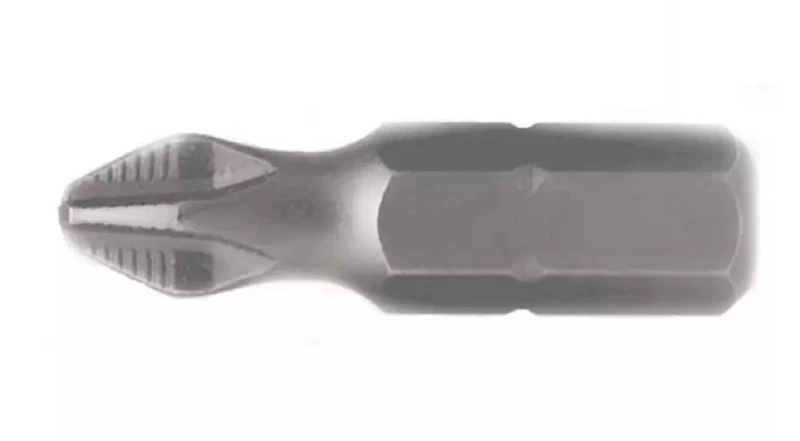 Image of FORCE 21251 Screwdriver Bit Square Drive Tang Size: 6.3 (1/4")mm (inch), Chrome Vanadium Steel Chrome Vanadium Steel Screwdriver Bit (5514)