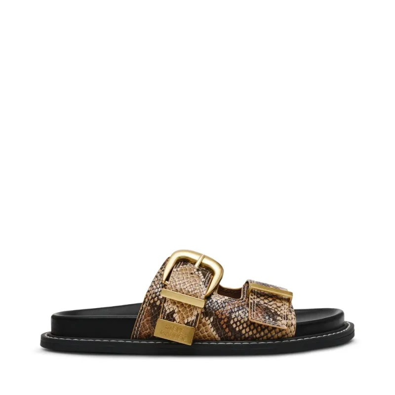 Image of Steve Madden Womens slides Steve Madden Arch-E Marron Female 36 SM19000133-02002-233