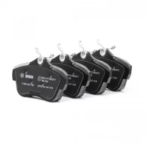 Image of Bosch Brake Pads FIAT,PEUGEOT,CITROEN 0 986 494 192 425367,425368,425497 Disk Pads,Brake Pad Set, disc brake 77364513,9467549087,K9467549087,425367