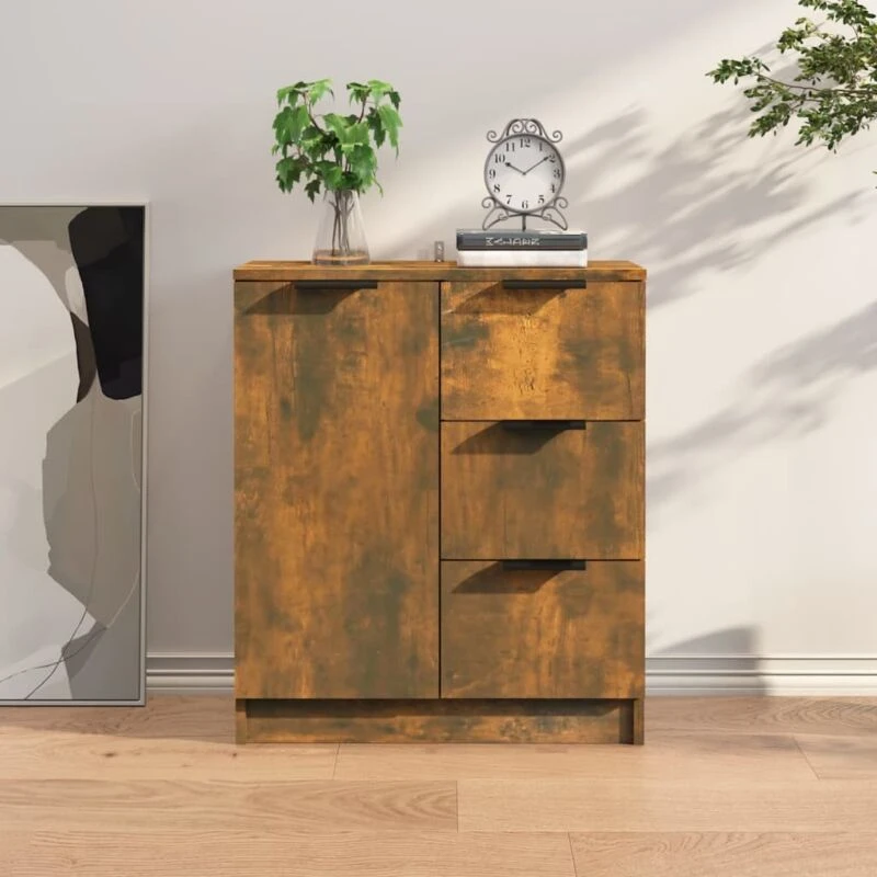 Image of VIDAXL Sideboard Smoked Oak Engineered Wood Vidaxl 8720286967867