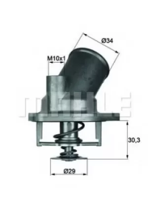 Image of Car TI-2-92 70807730 by MAHLE Original