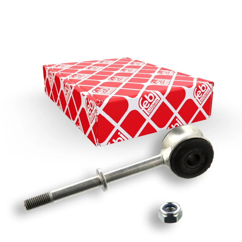 Image of FEBI BILSTEIN 17596 Anti-roll bar link with lock nut Link Stabiliser (3229)