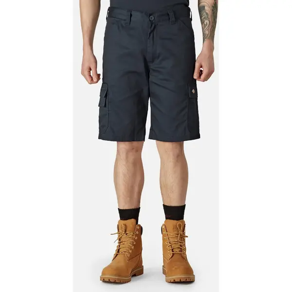 Image of Dickies Mens Everyday Polycotton Buttoned Workwear Cargo Shorts 30 - Waist 30' DARK NAVY ED247SH-NVYII-30