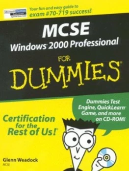 Image of Mcse Windows 2000 Professional for Dummies by Glenn E. Weadock Paperback