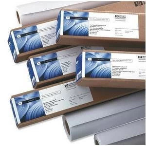 Image of HP Premium Plus Photo Satin 24x50ft Sheets