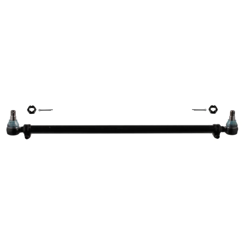 Image of FEBI BILSTEIN 38230 Centre Rod Assembly from 1st idler arm to the 2nd front axle, with castellated nut and split pins Centre Rod Assembly (285)