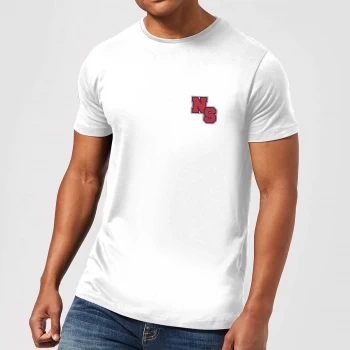 Image of Native Shore NS Pocket Mens T-Shirt - White - 4XL
