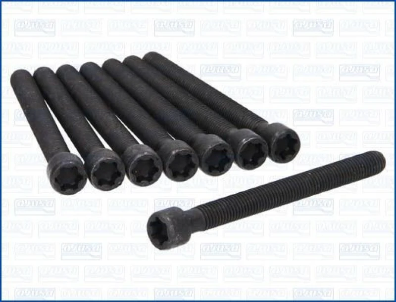 Image of AJUSA Bolt Kit, cylinder head AJUSA 81055700