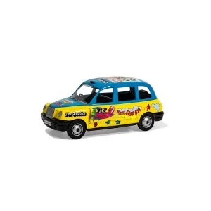 Image of Corgi The Beatles London Taxi 'Hello, Goodbye' Diecast Model
