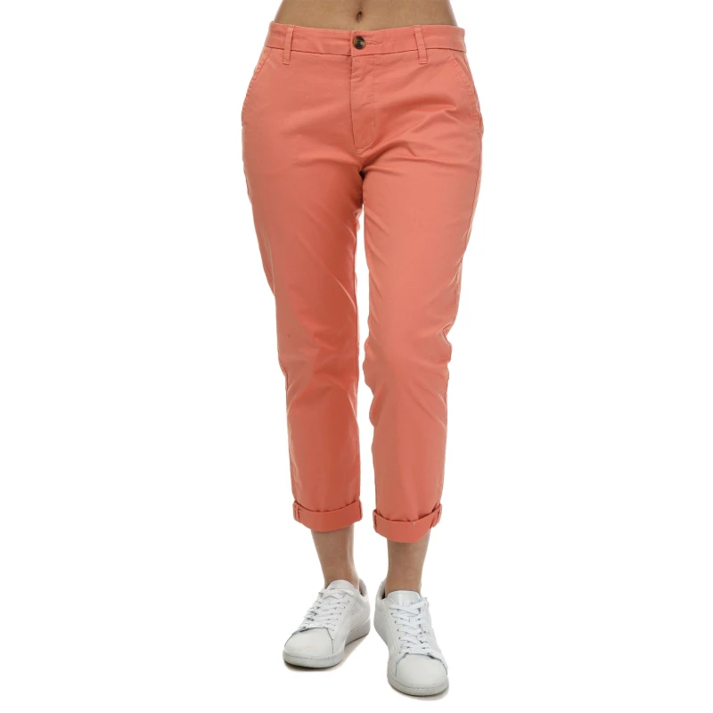 Image of DOCKERS Weekend Slim Chinos - Pink Pink 0