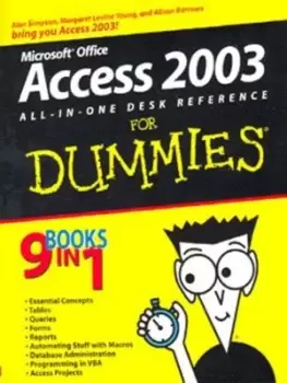 Image of Access 2003 All-in-One desk reference for dummies - Alan Simpson - Paperback - Used